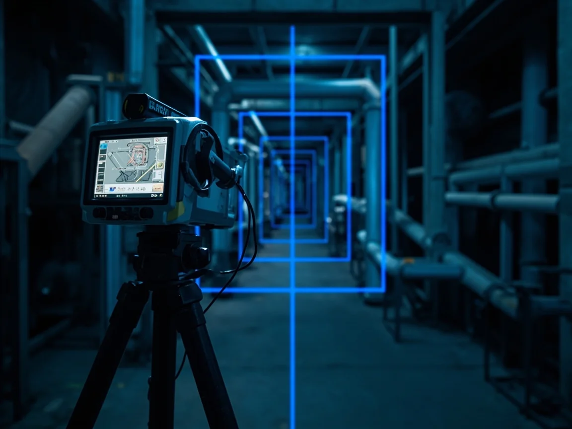 Escáner FARO en planta de procesamiento